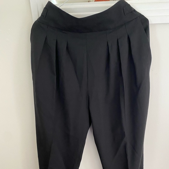 IRO Virgin wool trousers in Black SZ 40( 30”waist) NWT/ retail $395 - Picture 2 of 10